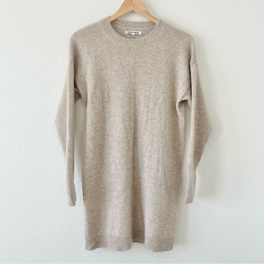 Reformation Henrietta Cashmere Dress